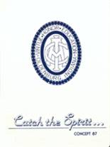 Immaculate Conception Academy High School 1987 yearbook cover photo