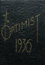 1936 Central High School Yearbook from Crookston, Minnesota cover image