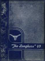 George West High School 1949 yearbook cover photo