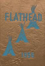 Flathead High School 1956 yearbook cover photo