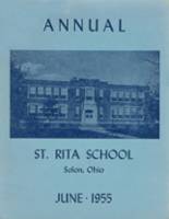 1955 Saint Rita School Yearbook from Solon, Ohio cover image