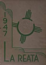 Albuquerque High School 1947 yearbook cover photo