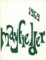 Mayfield High School 1969 yearbook cover photo