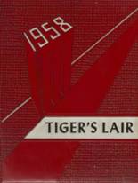 Terrell High School 1958 yearbook cover photo