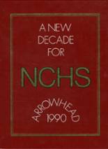 Naperville Central High School 1990 yearbook cover photo