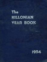 Killingly High School 1954 yearbook cover photo