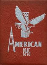 American Fork High School 1945 yearbook cover photo