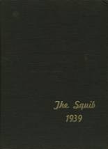 Shelbyville High School 1939 yearbook cover photo