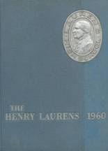 Laurens High Schoool 1960 yearbook cover photo