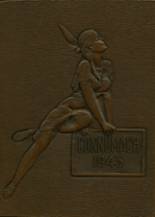 Connumach High School 1945 yearbook cover photo