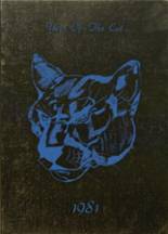 Chouteau High School 1981 yearbook cover photo