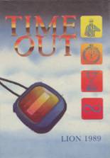 Howe High School 1989 yearbook cover photo