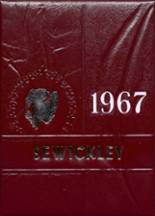 Sewickley High School 1967 yearbook cover photo