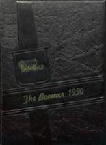 Woodward High School 1950 yearbook cover photo