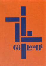 Lanphier High School 1968 yearbook cover photo