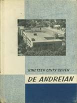 DeAndreis High School 1967 yearbook cover photo