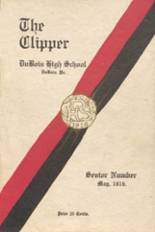 DuBois Area High School 1916 yearbook cover photo