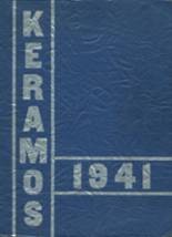 East Liverpool High School 1941 yearbook cover photo