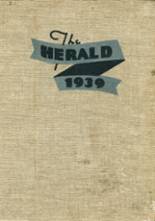 Westport High School 1939 yearbook cover photo