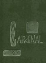 East Central High School 1967 yearbook cover photo