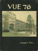 Riverview High School 1976 yearbook cover photo