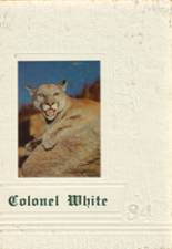 Colonel White High School 1984 yearbook cover photo