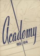 University School 1941 yearbook cover photo