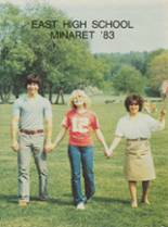 East High School 1983 yearbook cover photo