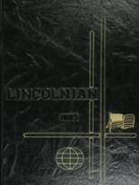 Lincoln High School 1971 yearbook cover photo