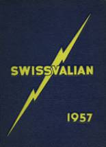 Swissvale High School 1957 yearbook cover photo