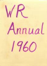 1960 White River High School Yearbook from Buckley, Washington cover image