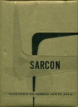 Sargent High School 1965 yearbook cover photo