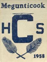 Camden High School 1958 yearbook cover photo