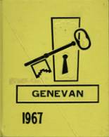 Geneva High School 1967 yearbook cover photo