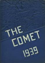 West Division High School 1939 yearbook cover photo