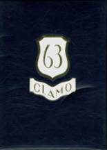 Clayton High School 1963 yearbook cover photo