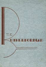 Rutherford High School 1939 yearbook cover photo
