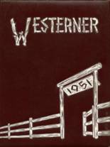 West Phoenix High School 1951 yearbook cover photo
