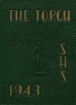 Sunbury High School 1943 yearbook cover photo