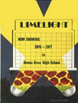 Genoa Area High School 1977 yearbook cover photo