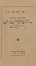 1918 Buffalo High School Yearbook from Titonka, Iowa cover image