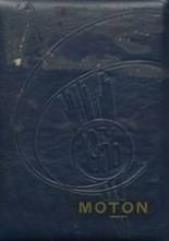 Moton High School 1956 yearbook cover photo