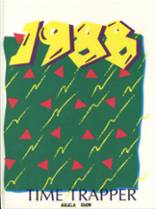 Karnes City High School 1988 yearbook cover photo