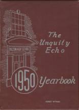 Milton High School 1950 yearbook cover photo