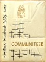Community High School 1959 yearbook cover photo