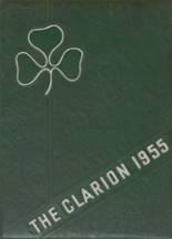 Eau Claire High School 1955 yearbook cover photo