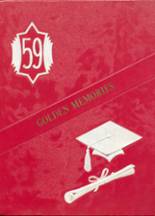 St. Luke's High School 1959 yearbook cover photo