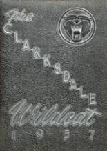 Clarksdale High School 1957 yearbook cover photo