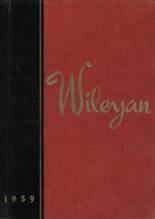 1959 Wiley High School Yearbook from Terre haute, Indiana cover image