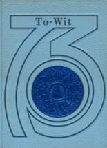 1973 Witt High School Yearbook from Witt, Illinois cover image